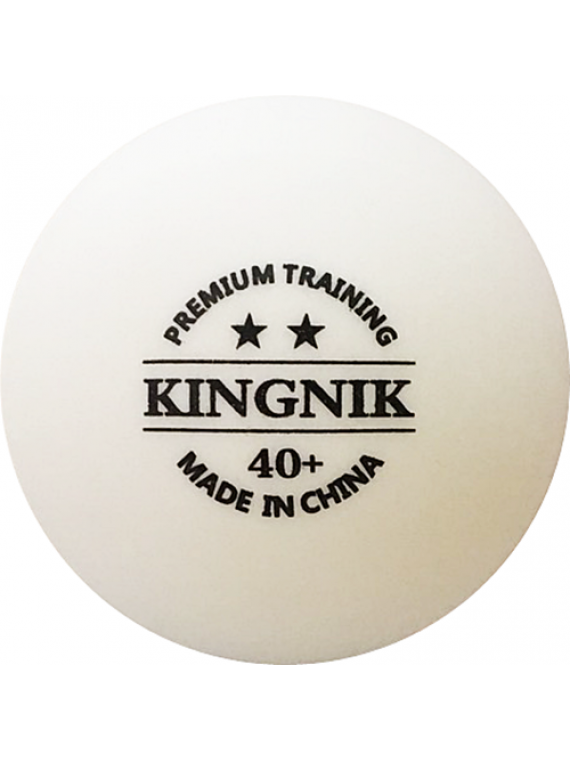 ลูกปิงปอง Kingnik 40+ 2 ดาว Premium Training (จำนวน 100 ลูก)