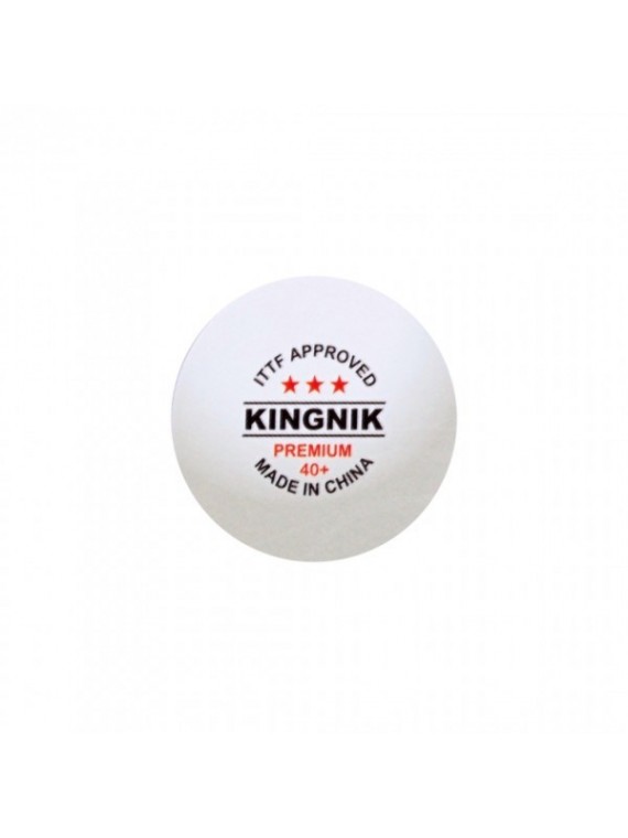 ลูกปิงปอง Kingnik Premium 40+ 3 ดาว 6 ลูก