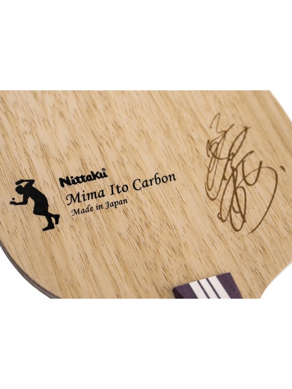 ไม้ปิงปองแชมป์โอลิมปิก Nittaku Mima Ito Carbon + ยางปิงปอง Nittaku Fastarc G-1 + ยางเม็ดสั้น Moristo SP แถมฟรี เคสใส่ไม้ Nittaku สวยงาม