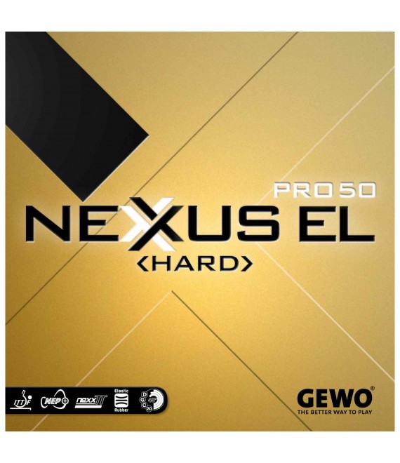 ยางปิงปอง Gewo รุ่น Nexxus Hard EL Pro 50