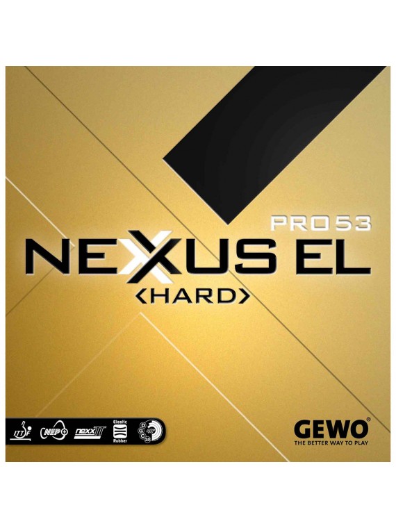 ไม้ปิงปองบุกแน่นต่อเนื่อง แชมป์ใช้จริง Gewo X-Force VC + ยางปิงปอง Gewo Nexxus EL 53 + ยางปิงปอง Gewo Nexxus EL 50