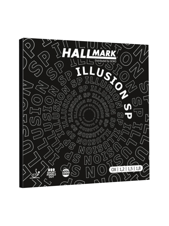 ยางปิงปองเม็ดสั้น Hallmark illusion sp (ยางเม็ดสั้น)