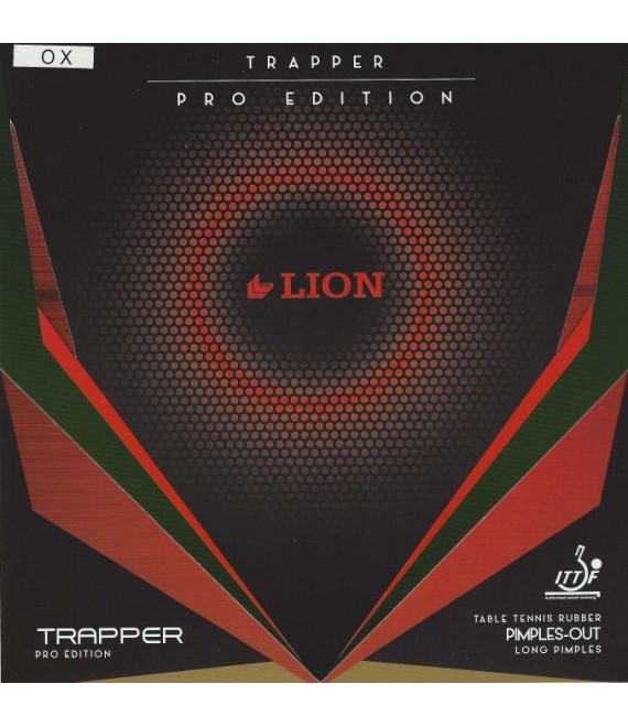 ยางปิงปอง Lion Trapper Pro OX ( ยางเม็ดยาว )