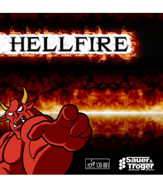 ยางปิงปอง Sauer & Troger Hellfire ox ( ยางเม็ดยาว )