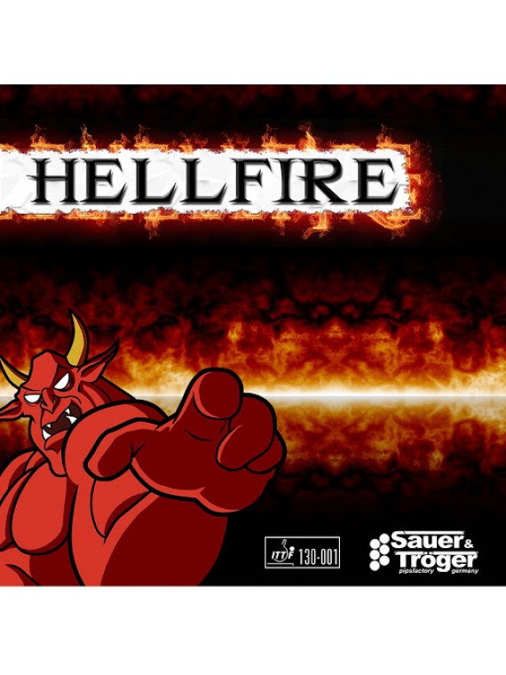 ยางปิงปอง Sauer & Troger Hellfire ox ( ยางเม็ดยาว )
